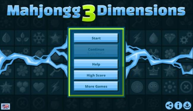 Mahjongg 3 Dimensions